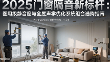 中国品牌门窗网(图1) 2025中国门窗隔音新标杆:医用级静音窗与全屋声学优化系统组合选购指南