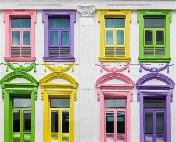 门窗的色彩选择：全球文化中的色彩偏好